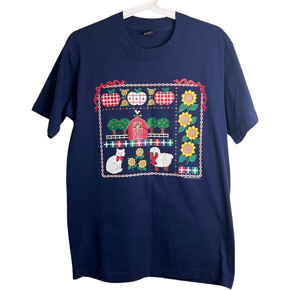 Vintage Single Stitch 1994 Farmcore Tee - Picture 1 of 6
